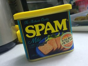 lata de spam