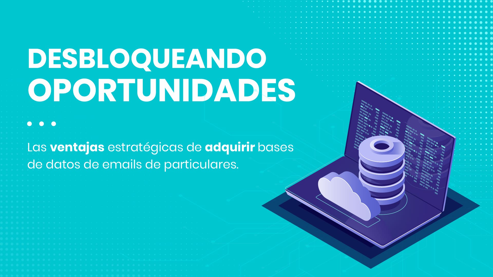 Ventajas alquiler bases de datos particulares