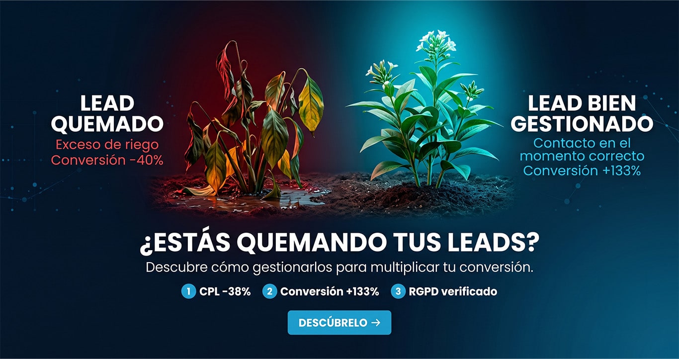 evitar quemar leads gestion eficiente coregistros
