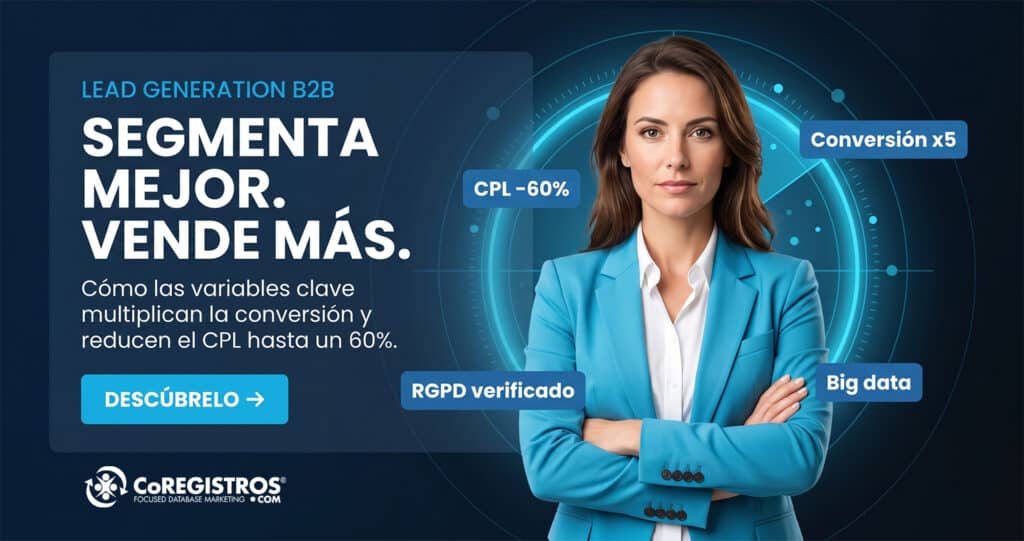 segmentacion leads maximizar conversion coregistros