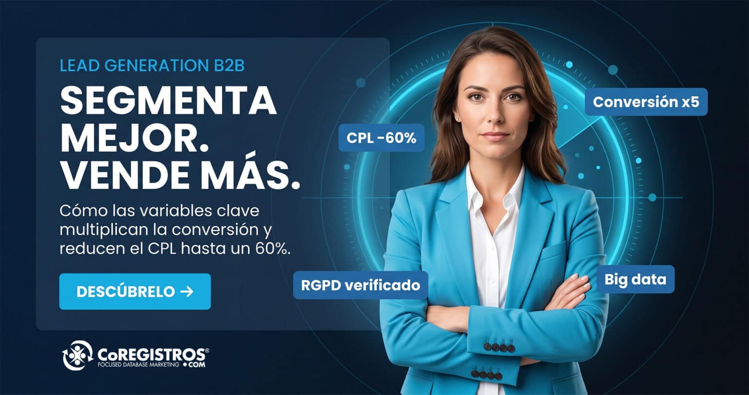 segmentacion leads maximizar conversion coregistros