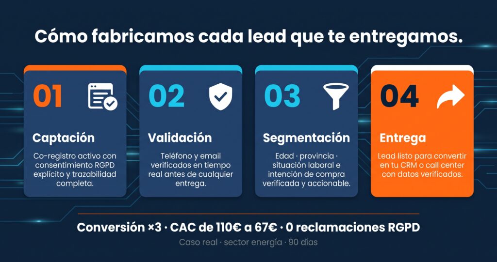 como se fabrica cada lead