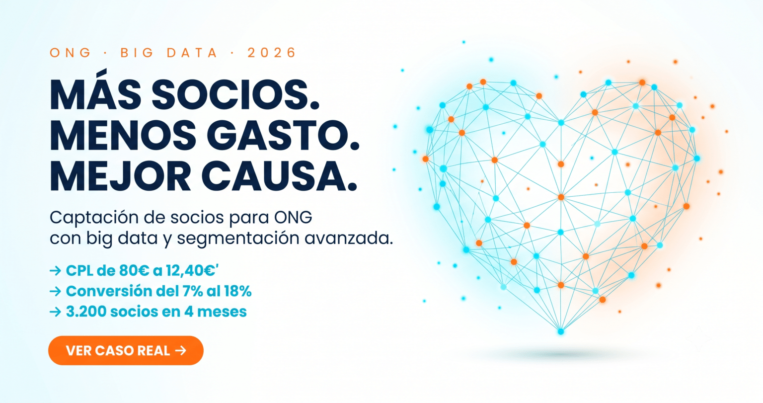 captacion socios ong big data coregistros